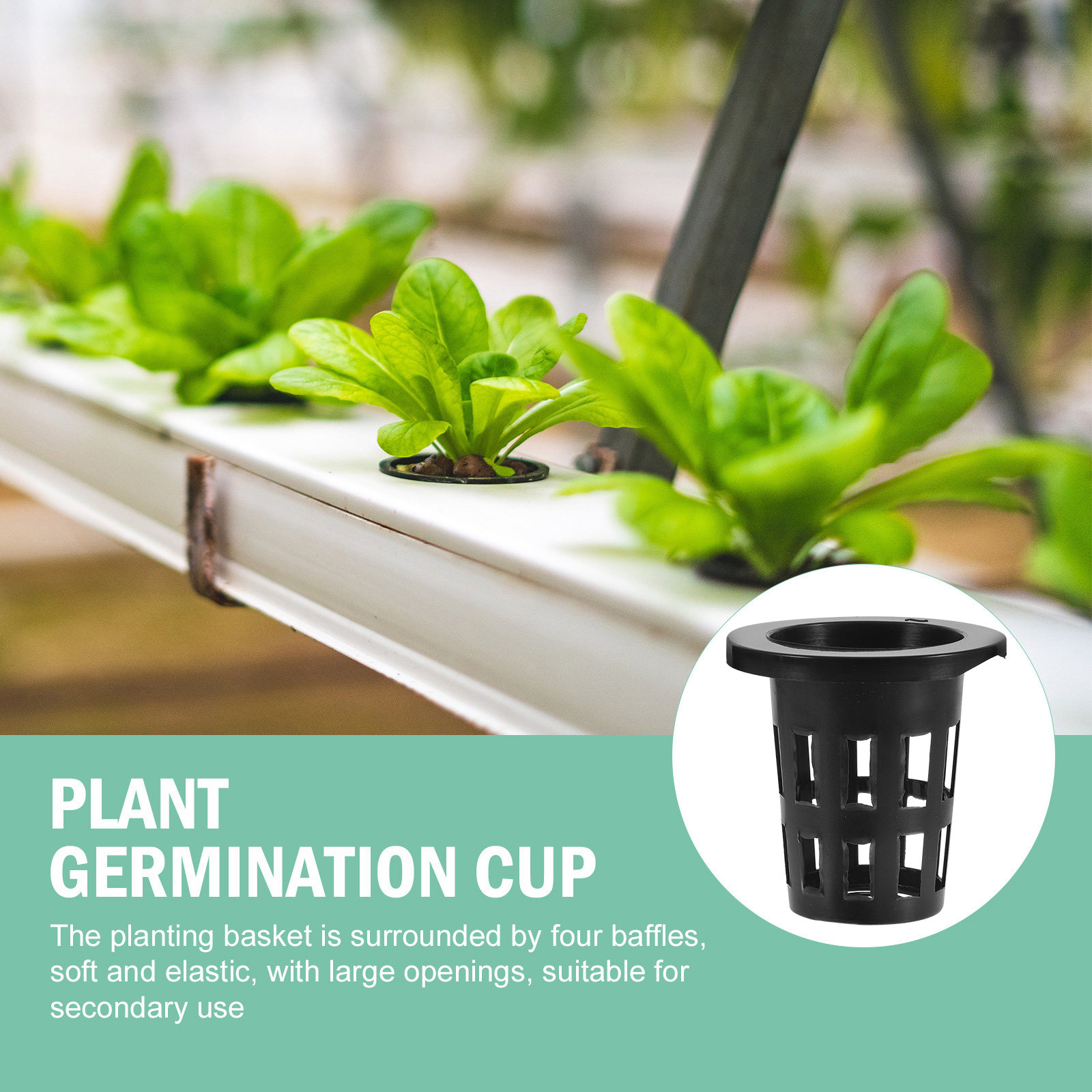 50 Cestos de Plástico para Pla - Gardening Tools Vegetables avaliação e preço