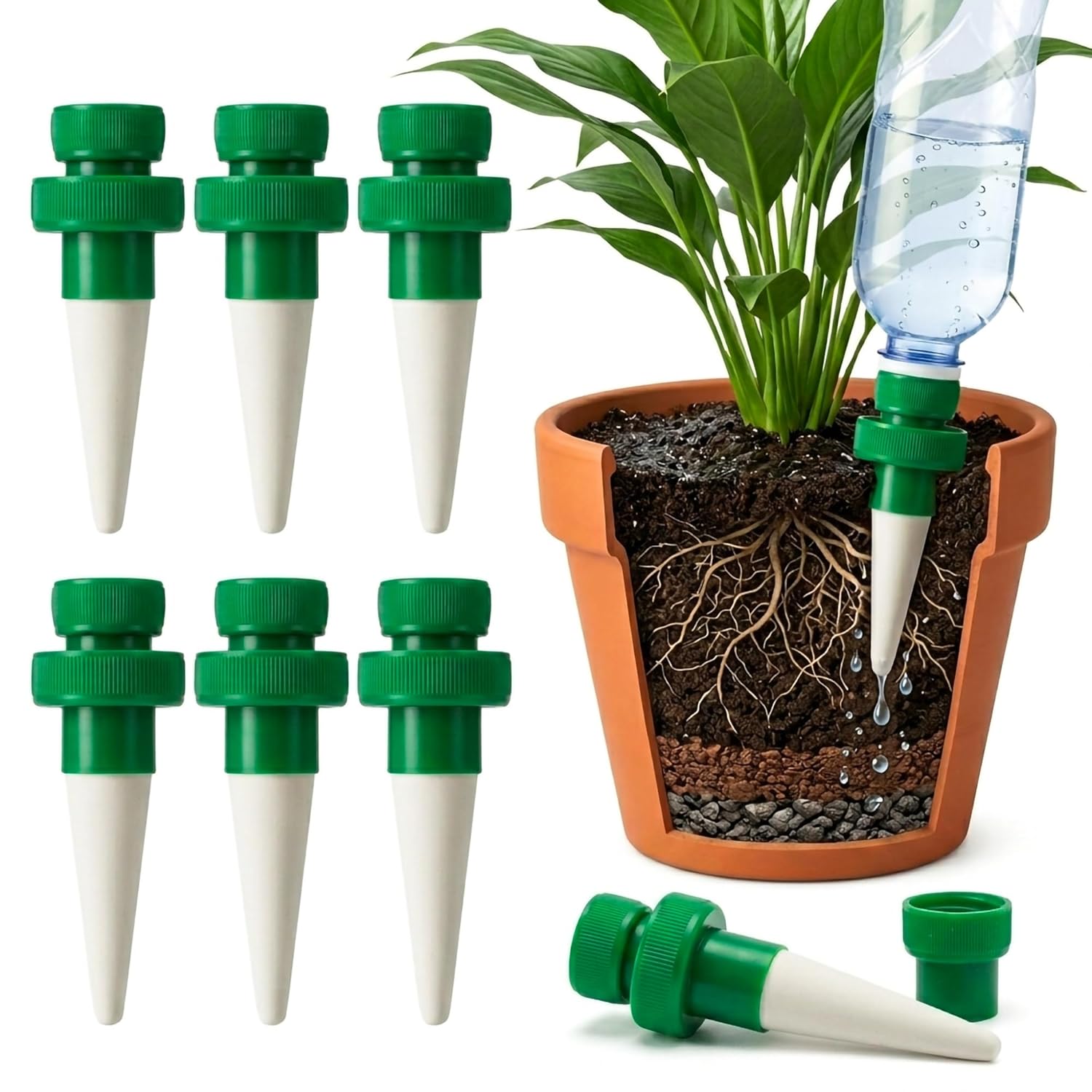 Espetos de Rega em Terracota p - Automatic Plant Waterer avaliação e preço